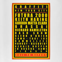 Graffiti dream poster