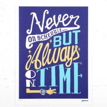 Never On Schedule