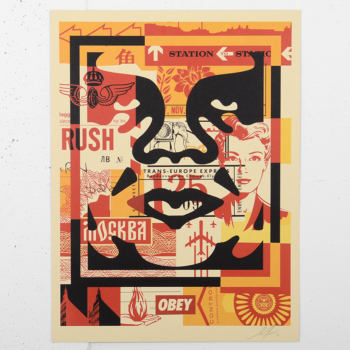 Obey 3 face collage #2