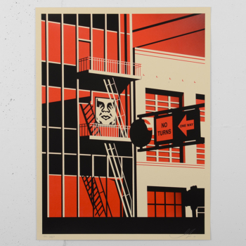 SF Fire Escape Print