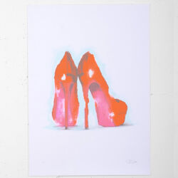 Closer To God In Heels (red)