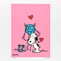 Mr. A Loves Snoopy (pink version)