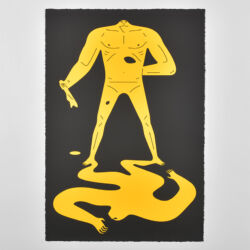 On the shady side of the street (black and yellow)