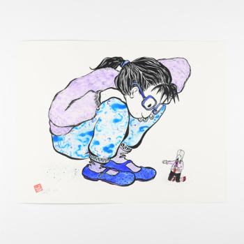 La jeune fille et le tout petit monsieur #22