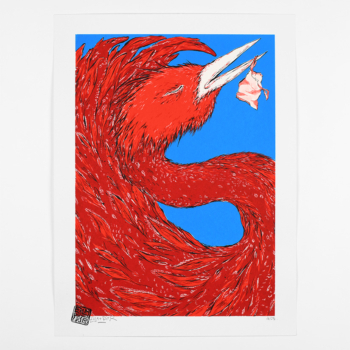 Oiseaux de printemps (blue version)