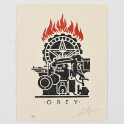 Obey printing press