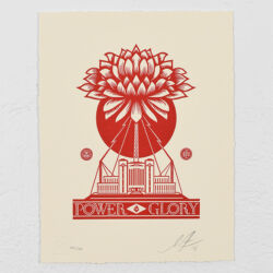 Power and glory letterpress