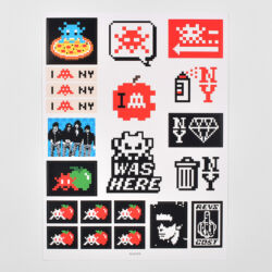 Sticker sheet (front and back)