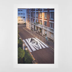 Finding hope, night view, Paris, France, 2020