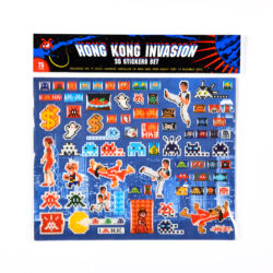 Hong Kong Invasion 3d stickers