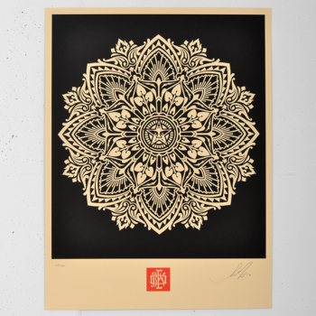 Mandala Ornament 2 Black