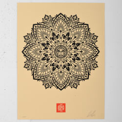 Mandala Ornament 2 cream