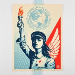 Angel of hope and strength