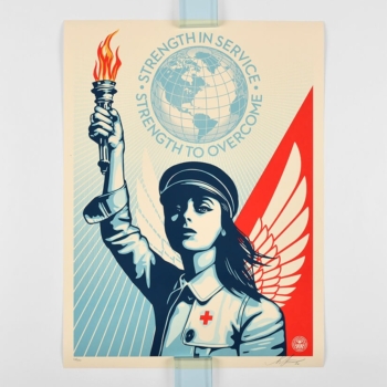 Angel of hope and strength