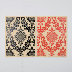 Parlor pattern cream set (EA)