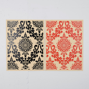 Parlor pattern cream set (EA)