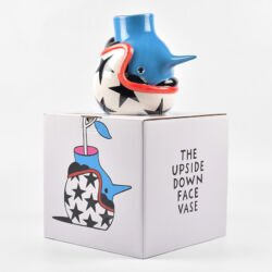 The upside down face vase (helmet)