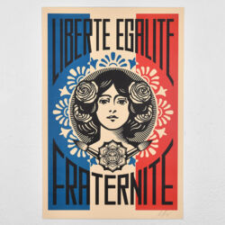 Liberté, égalité, fraternité (offset)