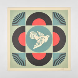 Geometric dove (black)
