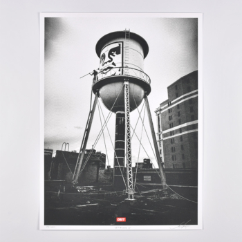 Covert to overt: icon tower water (silver)