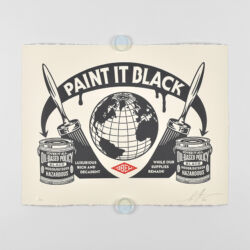 Paint it black (letterpress)