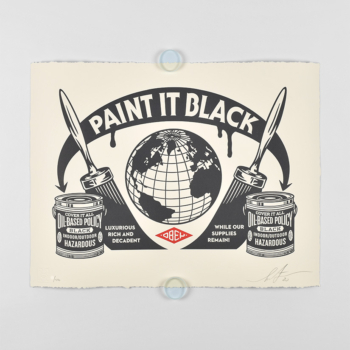 Paint it black (letterpress)