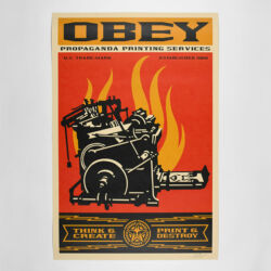 Print and destroy (offset)