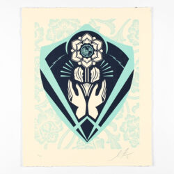 Respect and justice letterpress