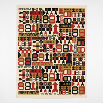 Rise above arrows pattern