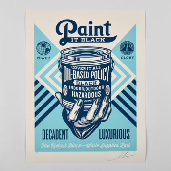 Obey paint it black series (Decadent luxurous - AP)