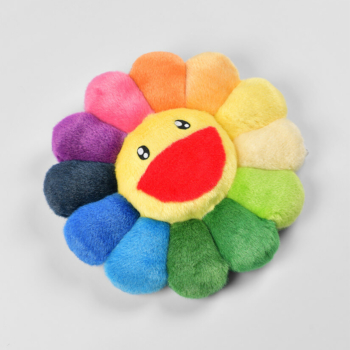 Flower cushion (rainbow)