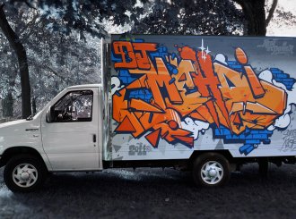 123klan-scien-Klor-Dj-Mehdi-street-art-truck-graffiti-wall-camion-painting-art-urbain-web