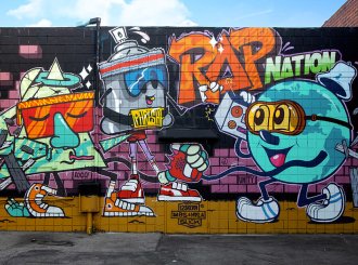 Dabs-&-Myla-123klan-scien-Klor-Culver-city-California-street-art-graffiti-wall-painting-USA-art-urbain-web